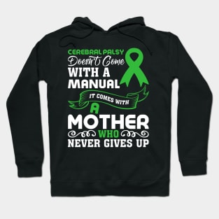 Cerebral Palsy Mom Cerebral Palsy Awareness Hoodie